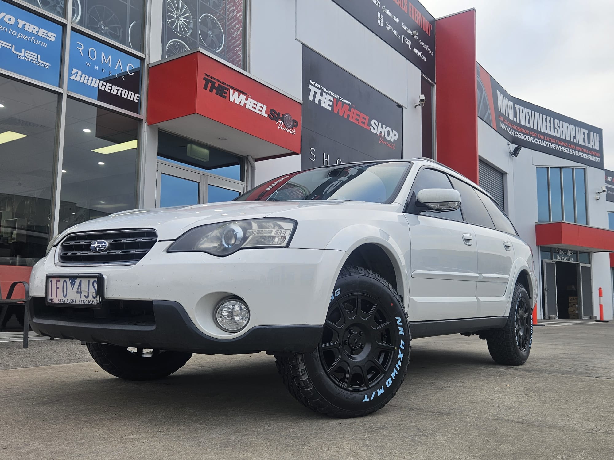 SUBARU OUTBACK WITH NANKANG AT TYRES |  | SUBARU